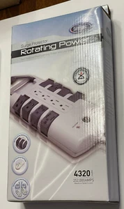 SurgeExpert Rotating Power Surge Protector 4320 (112 0184) *NEW* - Picture 1 of 5