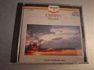 Ingrid Haebler Piano CD: Chopin Waltzes Vox Archive Series ~Allegretto II Good! - Picture 1 of 2