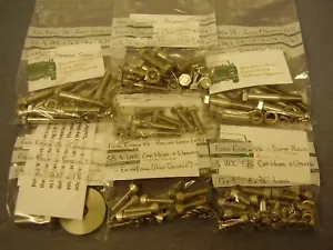 Ford Essex V6 STAINLESS STEEL Full Engine HEX Bolt, Nut & Washer Kit. - Picture 1 of 12