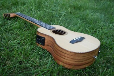 Solid CEDAR Ukulele KOA Wood Body W/Wo EQ (Canadian brand) - Image 1 of 4