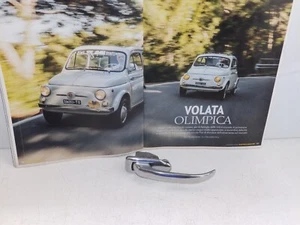 FIAT 500 N - MANIGLIA SPORTELLO DX IN ALLUMINIO ORIGINALE FAAB - Foto 1 di 3