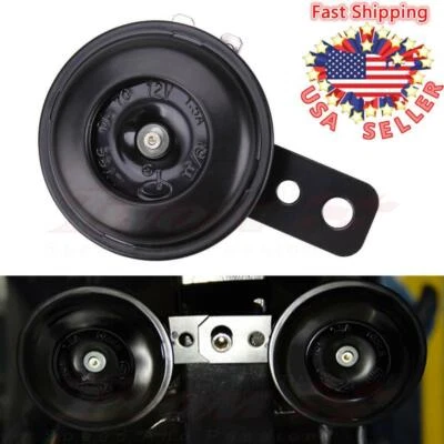 Universal Waterproof 12V Loud 105db Horn Motorcycle Car Bike ATV Scooter Mopeds - Image 1 of 4