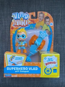 Vlad y Niki Superhéroe Niki Con Catapulta y Bonus Seguro Para Abrir Nuevo - Imagen 1 de 2