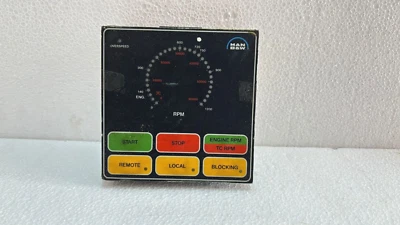 MAN B&W 1639294-6 RPM INDICATOR LOCAL CONTROL MODULE  USED - Image 1 of 4