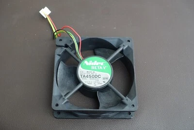 Nidec Server Cooling Fan - 120mm - 12v - TA450DC - B34262-34 - Compaq Proliant - Image 1 of 2
