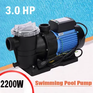 Motore pompa piscina generica 3,0 HP dentro/fuori terra per fieno con filtro - Foto 1 di 12