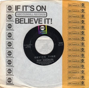 Ray Charles-Crying Time (VG+) - Picture 1 of 1