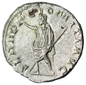 Postumus AR Antoninianus "Serapis" Extremely Fine - Picture 1 of 5