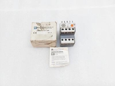 TC TR2M THERMAL OVERLOAD RELAY C&S TC TR2M IEC60947 VDE0660 BS5424 NEW OPEN TR2M - Image 1 of 4