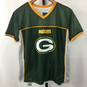 MINT Green Bay Packers NFL Flag Women's M Mesh Football Reversible Shirt Jersey - Picture 1 of 7