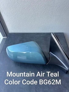 NEW MOUNTAIN TEAL mirror fits 2013-2014 Honda CR-V EX-L Passenger RT side Heated - Picture 1 of 6