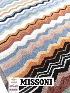 Tappeto MISSONI  bagno cucina ingresso ecc. cm. 90 x 60  100% cotone double face - Foto 1 di 12