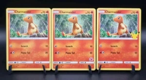 Pokemon Charmander 9/25 Non Holo Mcdonalds 25th 18/147 Burning Shadows Charizard - Bild 1 von 5