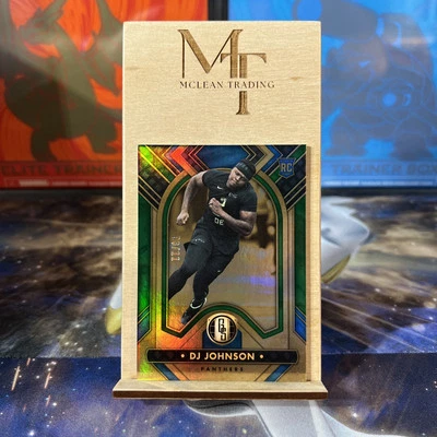 2023 Panini Gold Standard - Rookies Emerald #134 D.J. Johnson /11 RC - Image 1 of 2