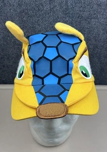 BRASILIEN 2014 FIFA WM 2014 offiziell lizenzierte MÜTZE Mütze VINTAGE FOLECO Maskottchen - Bild 1 von 8