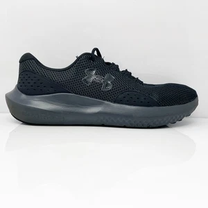 Under Armour Mens Charged Surge 4 3027000-002 Black Running Shoes Sneakers 10.5 - Picture 1 of 12