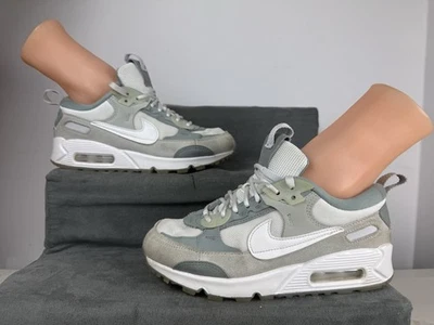 Scarpe da ginnastica donna Nike Air Max 90 Futura grigio verde come nuove UK 3 US 5,5 (DM9922-105) - Immagine 1 di 4