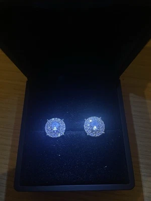 orecchini uomo ice argento 925 - Immagine 1 di 2