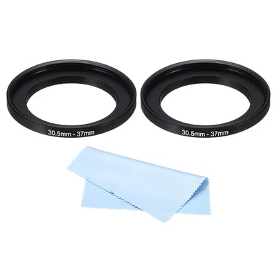 30.5mm-37mm Step Up Ring Camera Lens Filter Adapter Ring Filter with Cloth - Image 1 of 4