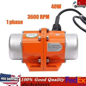 Vibration Motor For Sand Blaster Media Blast Cabinet Table Shaker 110V 40W US - Picture 1 of 14