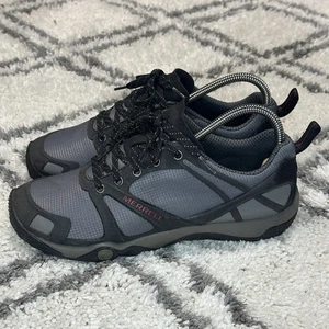 Merrell Proterra Sport Mesh Trail Hiking Shoes Men's Size 8 Gray Black J40099 - Picture 1 of 9