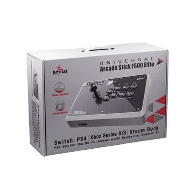 Mayflash F500 Elite Arcade Stick For PS3/4 Xbox 360 Xbox One Android and Switch - Image 1 of 4