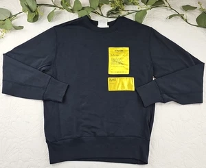 Helmut Lang Hombre S Mujer M GRay Cuello Redondo Pullover Sudadera 100% Algodón - Imagen 1 de 12