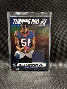 2023 Panini Zenith - Turning Pro Memorabilia Will Anderson #TPM-WAJ (MEM, RC) - Bild 1 von 2