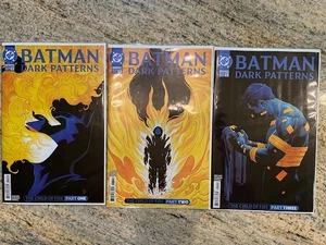Batman Patrones Oscuros 10 11 12 Completo El Niño del Fuego Historia Dan Watters - Imagen 1 de 4