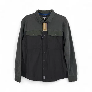 Camicia manica lunga PATAGONIA Early Rise Snap taglia MEDIA grigia - Foto 1 di 7