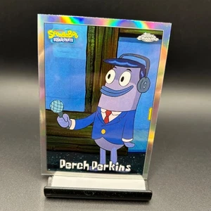 2025 Topps Chrome SpongBob Chrome Refractor #186 Perch Perkins - Picture 1 of 2