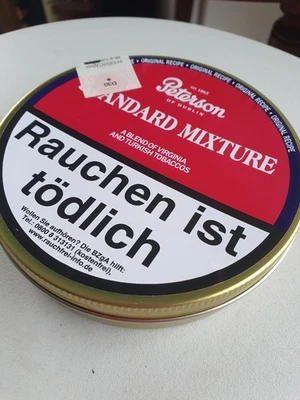 Boîte en métal pour collection ou amateur de tabac à pipe. - Photo 1/2