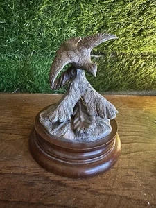 Vintage Georges De Lodzia Fine Pewter Limited Edition Grouse Bird Chillmark - Picture 1 of 7