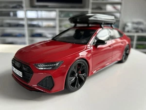 Modellino auto Audi RS7 Sportback rosso (esclusiva Asia) 1:18 GT Spirit CLDC021 IMBALLO ORIGINALE - Foto 1 di 13