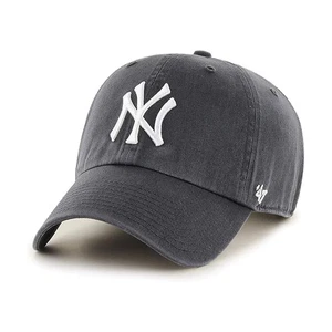 '47 Brand MLB Clean Up Strapback Cap New York Yankees charcoal - Bild 1 von 2