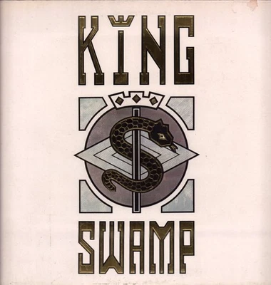 King Swamp Self-Titled LP vinyl UK Virgin 1989 embossed sleeve with inner - has - Image 1 of 4