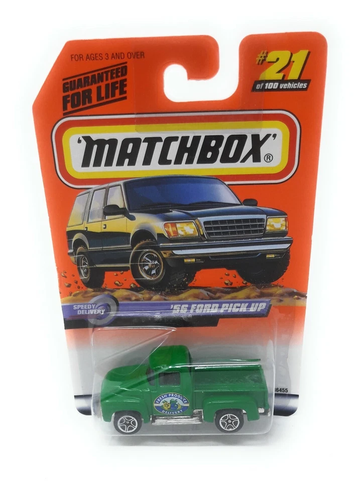 Matchbox MBX Superfast 1999 n. 21 1956 Ford Pick Up verde USA modello esclusivo - Immagine 1 di 1
