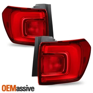 For 17-19 GMC Acadia LED Tail Lights [w/o All Terrain Pkg] Outer Pair Red Lens - Picture 1 of 9
