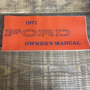 1971 Ford Owner's Manual Excellent Condition Galaxie LTD Etc - Bild 1 von 3