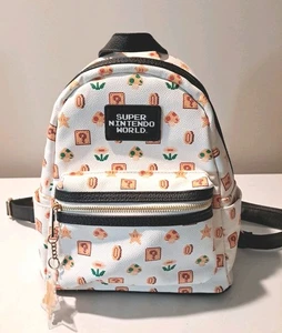 Super Mario Bros Universal Studios Nintendo World 8 Bit Mini Backpack - Picture 1 of 10