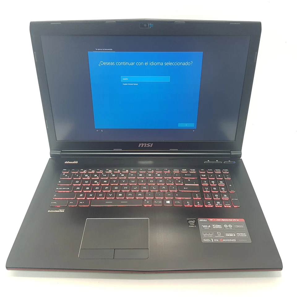 TARA Bateria: Portatil MSI GP72 2QE i7-5700HQ 16 RAM 1TB DD + 256 SSD [PO223140] - Immagine 1 di 3