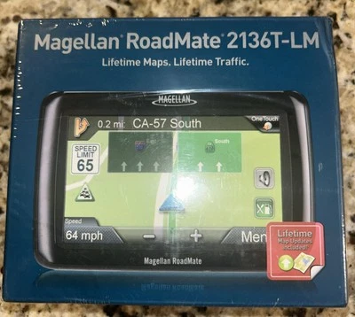 Magellan RoadMate 2136T-LM Automotive GPS - New Old Stock Sealed - Image 1 of 4