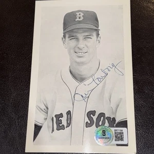 Jim Lonborg Autographed Signed Boston Red Sox Postcard BAS Beckett Authenticated - Picture 1 of 5