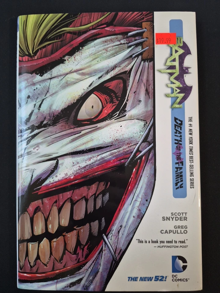 Batman Death of the Family Vol. 3 Hardcover Snyder Capullo HC DC Comics - Image 1 of 1