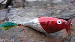 JAXON WOBBLER PLUSK 6cm SCHWIMMEND  100% NATURAL ! - Bild 1 von 1