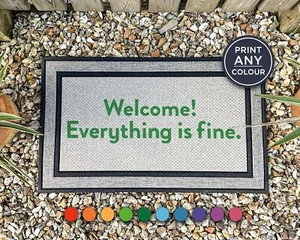Welcome Everything Is Fine - The Good Place Fußmatte - Kristen Bell - American - Bild 1 von 10