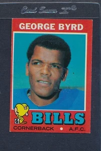 1971 Topps #058 George Byrd Bills EX *200 - Picture 1 of 1