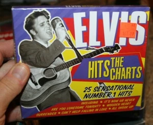 ELVIS THE CHARTS HITS CD - 25 SENSATIONAL NUMBER 1 HITS new - Picture 1 of 2