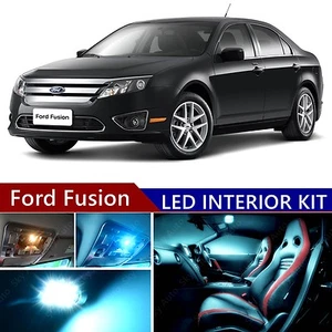13pcs LED ICE Blue Light Interior Package Kit for Ford Fusion 2006-2012 - Picture 1 of 10