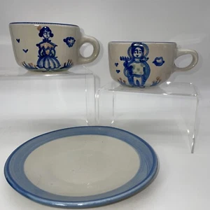 M A Hadley Vintage Farmer Wife Coffee Tea Cup With One Saucer READ - Picture 1 of 15